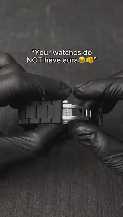 Black Aura Quartz Watch